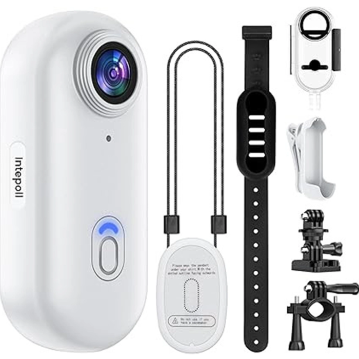 Mini Wıfı Aksiyon Kamerası 1080p Taşınabilir Vücut Kamerası Giyilebilir Video Kaydedici Ipx7 Su Geçirmez