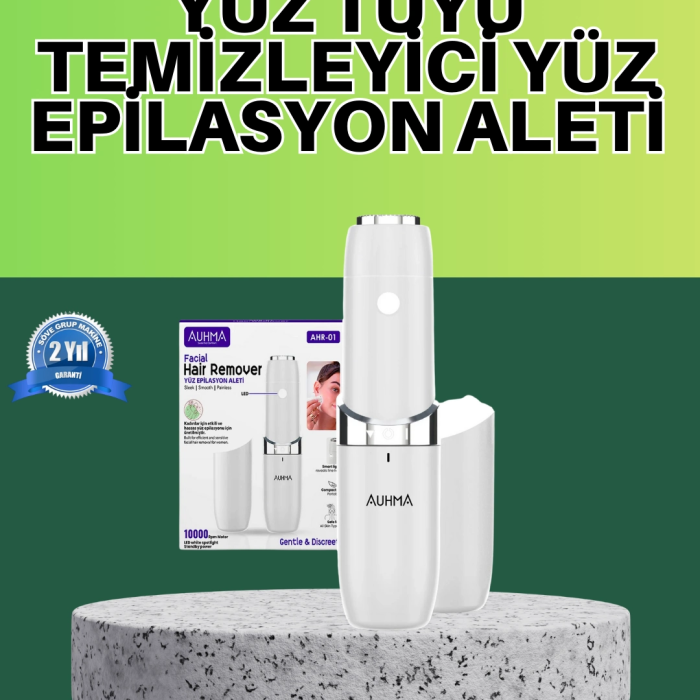 Hassas Ciltler İçin Led Destekli Yüz Epilasyon Cihazı