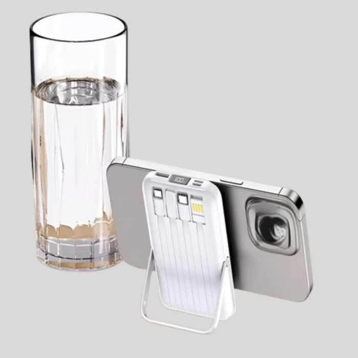 Kablosuz ve Kablolu Şarj Destekli Taşınabilir Powerbank