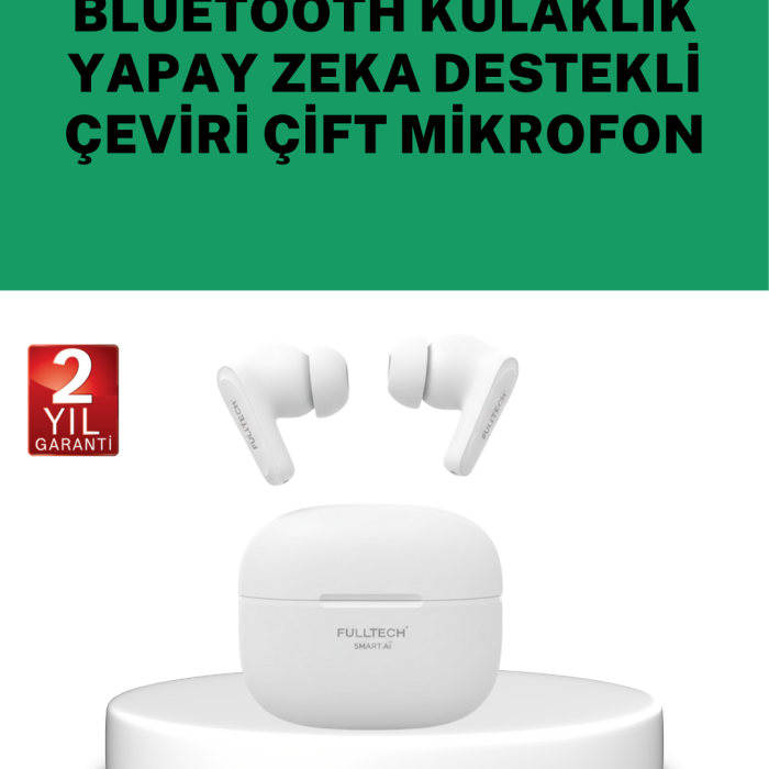 Gerçek Zamanlı Çeviri Özellikli Kablosuz Kulaklık Profesyonel Kullanım