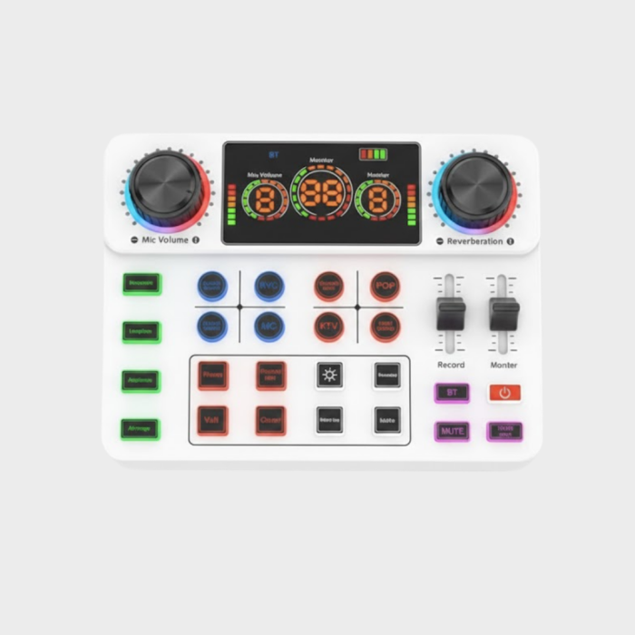 Bluetooth Bağlantılı Karaoke ve Yayın Ses Kontrol Ünitesi