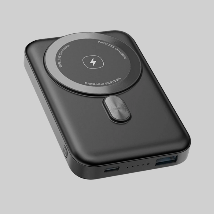 Manyetik Kablosuz Powerbank 22.5w Hızlı Şarj Lcd Göstergeli