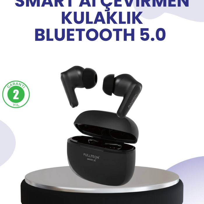 Çift Mikrofonlu Kablosuz Kulaklık Anc Enc Ve Oyun Modlu