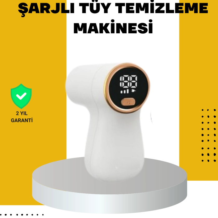 Kumaşlar İçin Tüy Ve Hav Temizleme Makinesi Type C Şarjlı