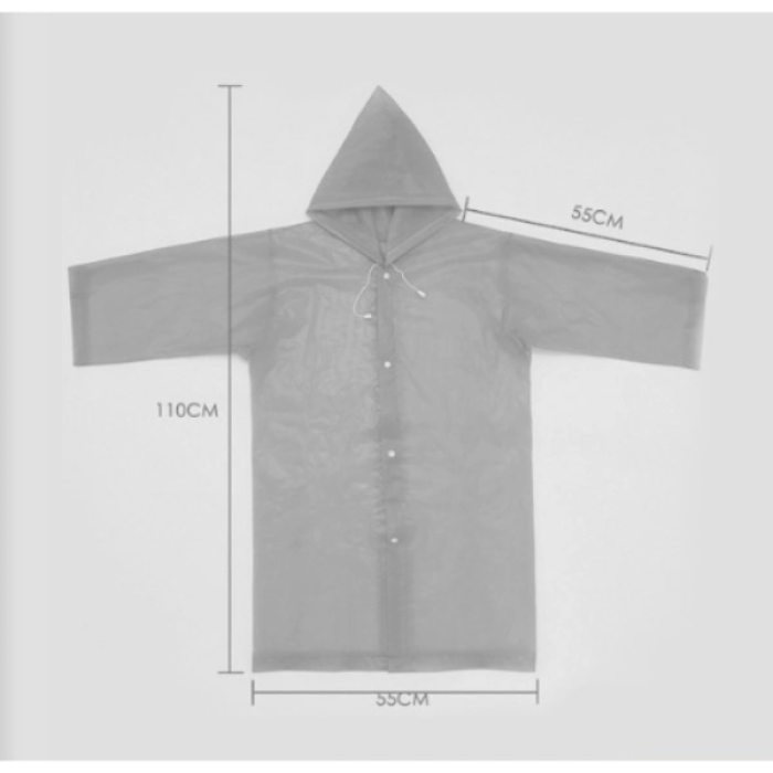 Kapüşonlu Çocuk Yağmurluk