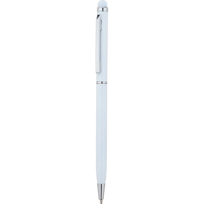 Beyaz Renk Tükenmez Metal Kalem