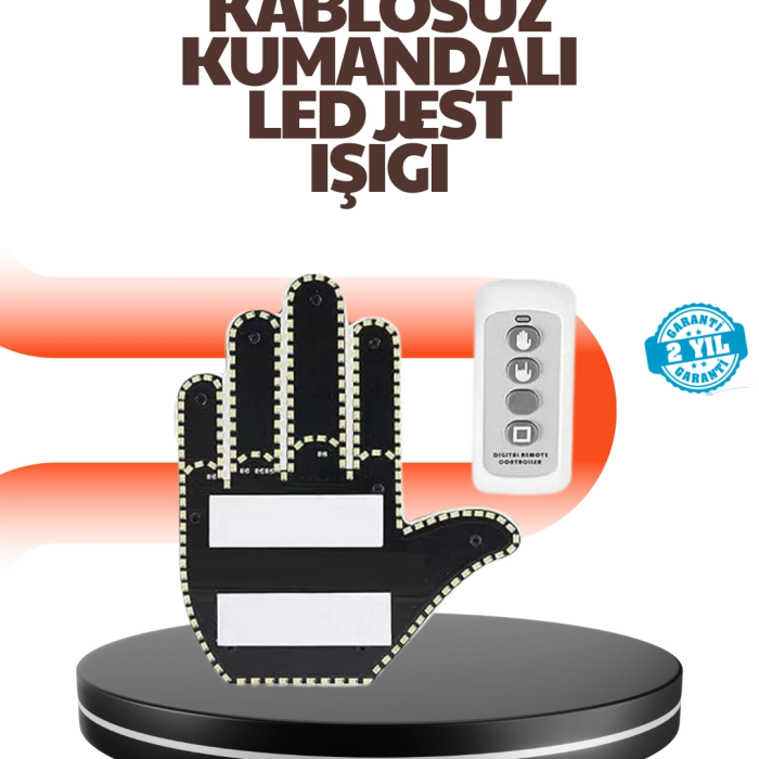 Araç İçin Eğlenceli Led El İşareti Işığı