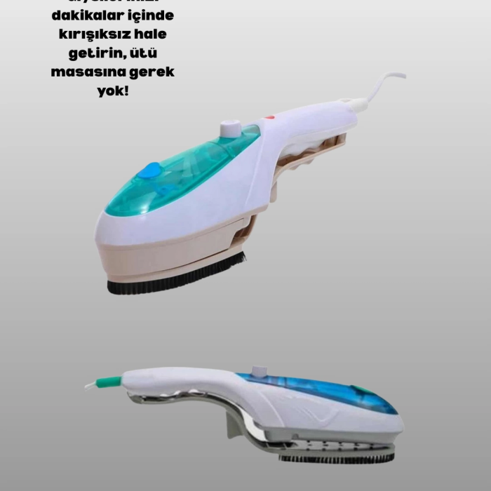 Kompakt Buharlı Ütü Pratik Kırışıklık Giderici