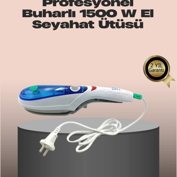 Buharlı Kırışıklık Giderici Pratik Ev Ve Seyahat Ütüsü