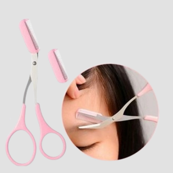 Hassas Kesim İçin Kavisli Yüz Bakım Makası