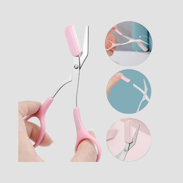 Taşınabilir Kaş Ve Kirpik Düzenleme Makası – Ergonomik Tasarım