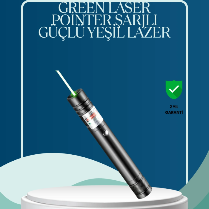 Profesyonel Kullanım İçin 5000mw Yeşil Lazer İşaretleyici