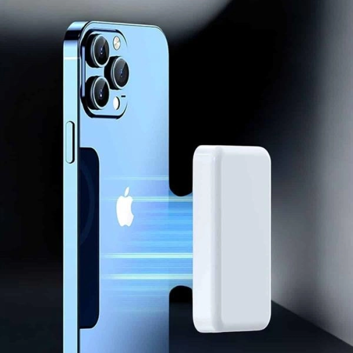 5000 Mah İos Uyumlu Magsafe Kablosuz Şarj Hızlı Şarj Desteği