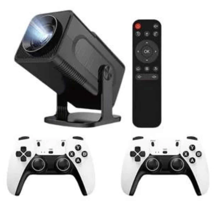 Retro Video Oyunu Konsolu Android Tv El Oyun Konsolu Wıfı Taşınabilir Projeksiyon Cihazı