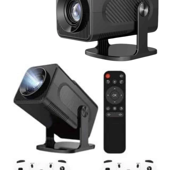 Çift Kollu Game Box Projeksiyon Cihazı Kumandalı Android Tv Dahili Hoparlör