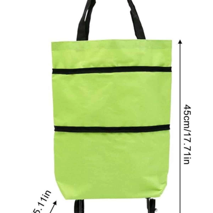 Pazar Çantası Tekerlekli Katlanır Pazar Arabası Çanta Market Alışveriş Arabası