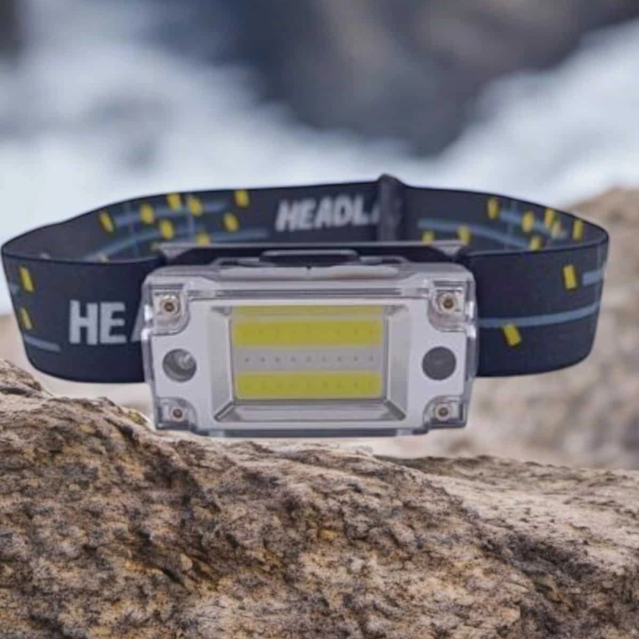 Kafa Lambası Led Fener Pratik Taşınabilir Ayarlanabilir Usb Şarjlı