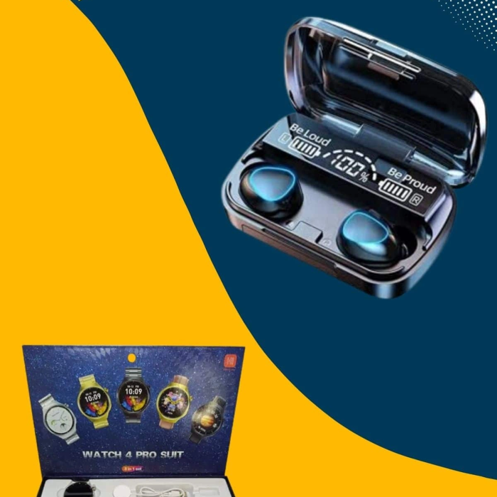 Ucuz Kaliteli Yeni Nesil 7 Kordonlu Akıllı Saat Ve Kablosuz Bluetooth Kulaklık Anc Özelliği