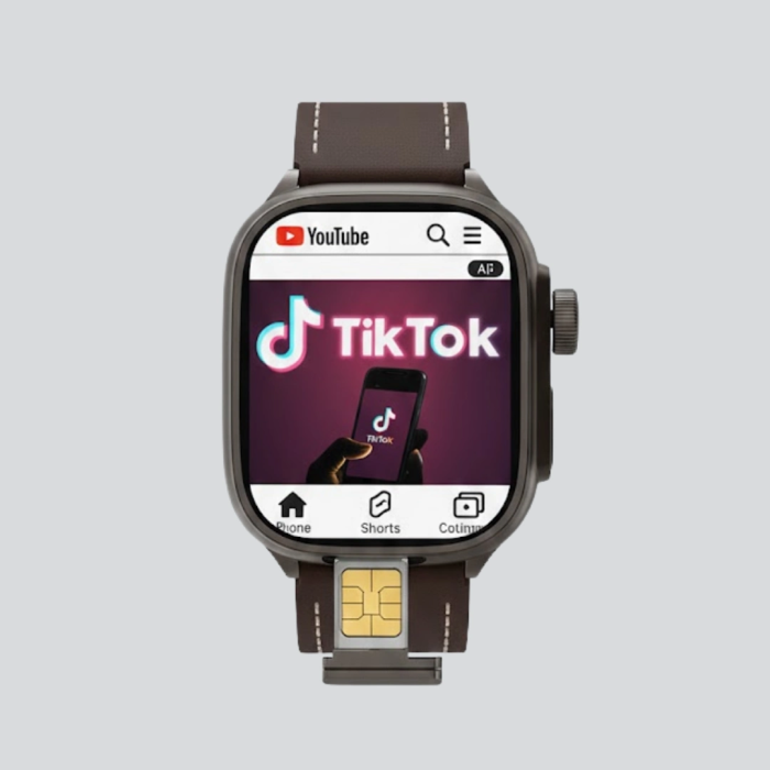 Amoled Ekranlı Akıllı Saat Whatsapp Tiktok Youtube