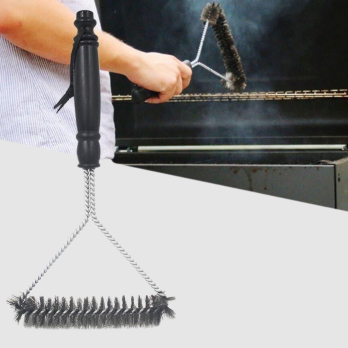 Barbekü ve Mangal İçin Tel Izgara Temizleyici Fırça