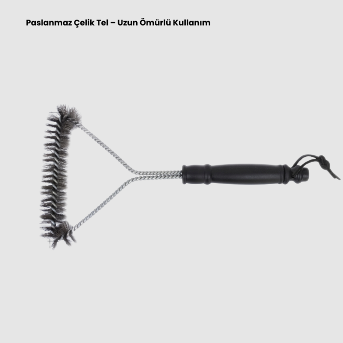 Barbekü ve Mangal İçin Tel Izgara Temizleyici Fırça