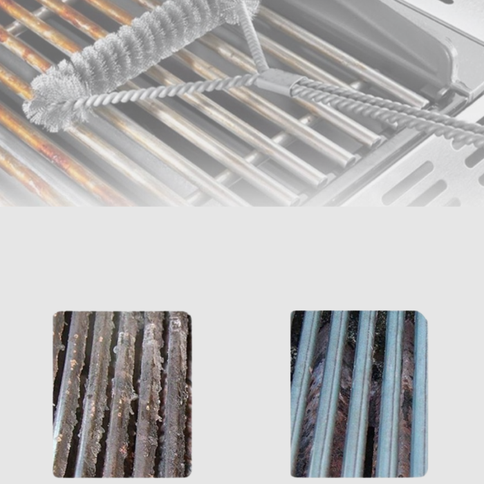 Tel Izgara Temizleme Fırçası BBQ Sonrası Kolay Temizlik