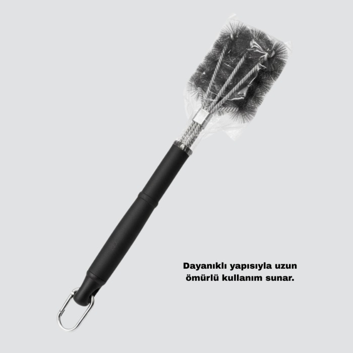 Izgara ve Barbekü Temizleme Fırçası Dayanıklı Tasarım