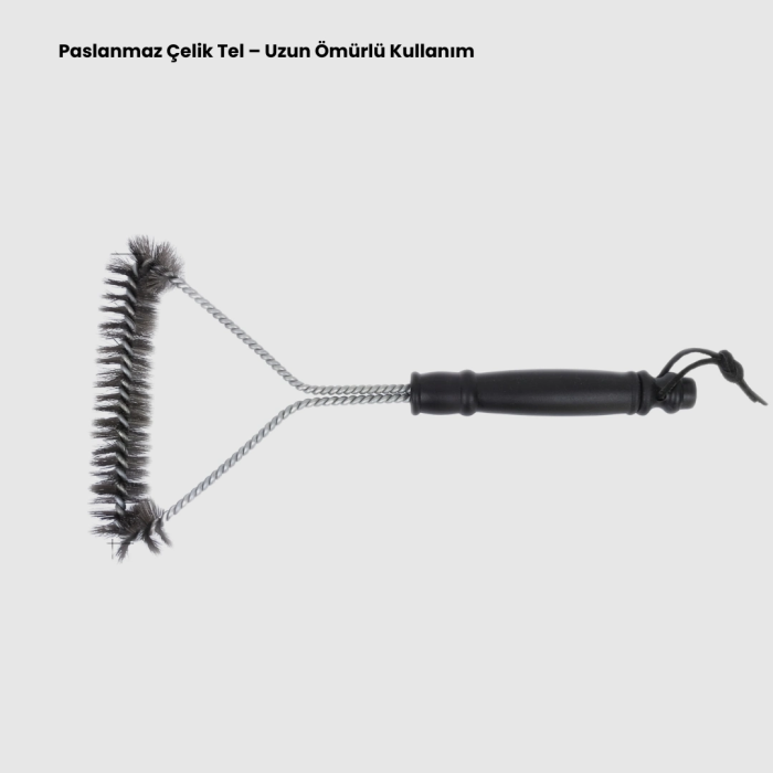 Paslanmaz Çelik Izgara Temizleme Fırçası Mangal Ve Barbekü İçin