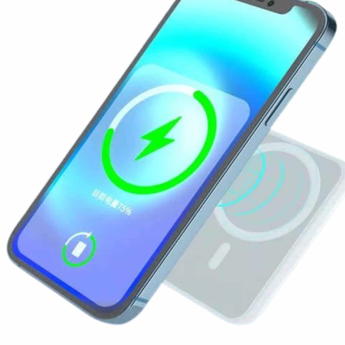 Kablosuz Magsafe Hızlı Şarj 5.000 Mah Kablosuz Şarj Cihazı