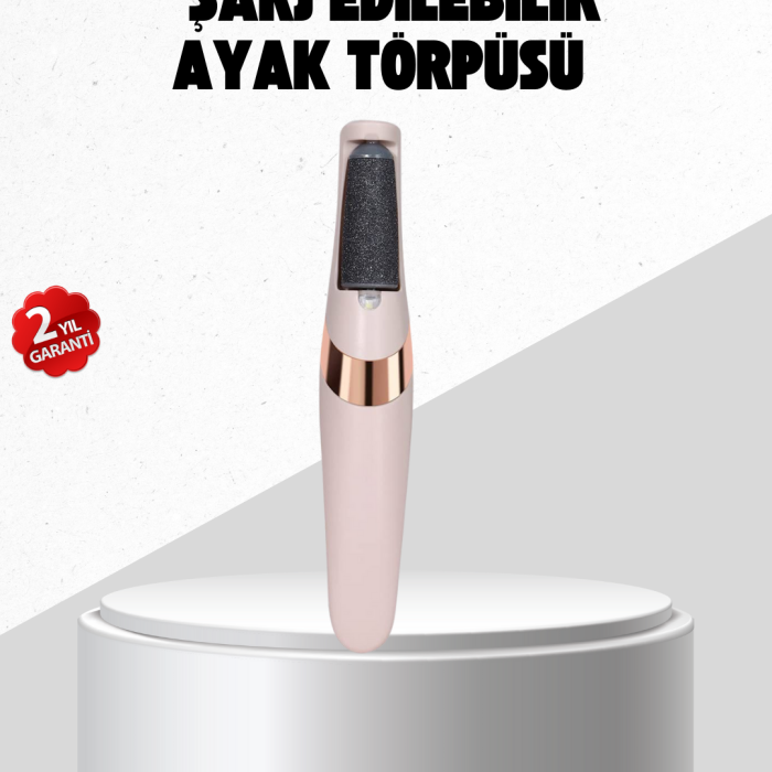 USB Şarjlı Ayak Törpüsü Nasır Temizleyici Elektrikli