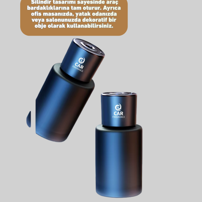 Lüks Oto Koku Difüzörü Doğal Buharlaşmalı Cam Tasarım