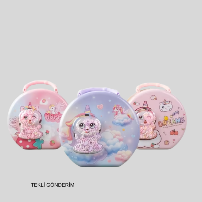 Eğitici Şifreli Çocuk Para Kasası Dayanıklı Metal