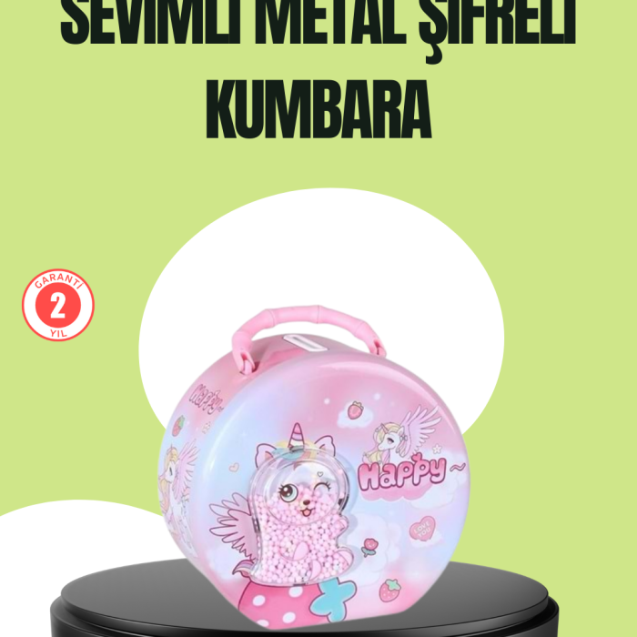 Eğitici Çocuk Para Kasası Kişisel Eşya ve Para Saklama