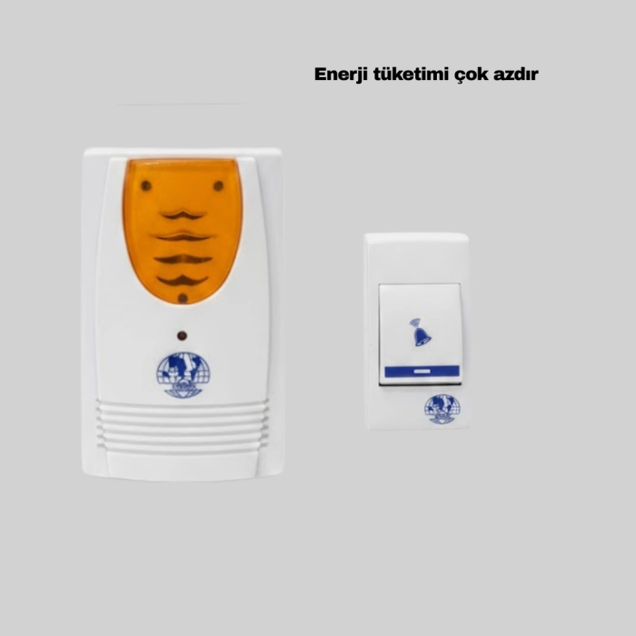 Wireless Kapı Zili Pratik Ve Zahmetsiz Günlük Kullanım