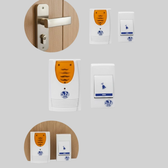 Wireless Kapı Zili Pratik Ve Zahmetsiz Günlük Kullanım