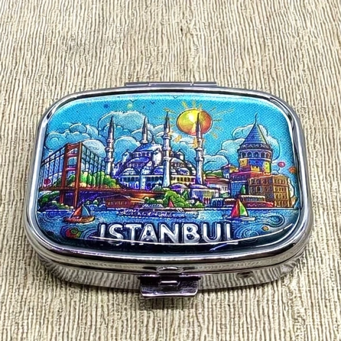 İstanbul Temalı İlaç Kutusu Alk4367
