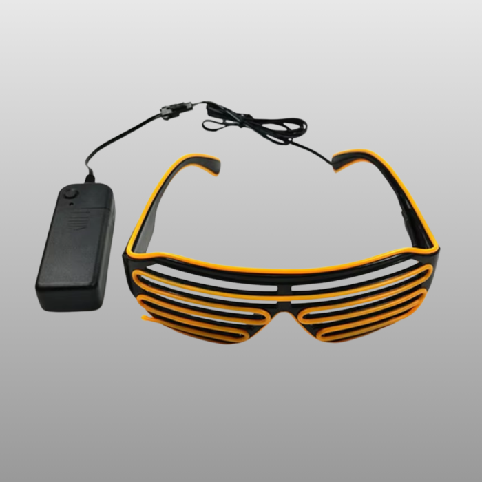 Enerjik Gece Etkinlikleri İçin LED Işıklı Gözlük
