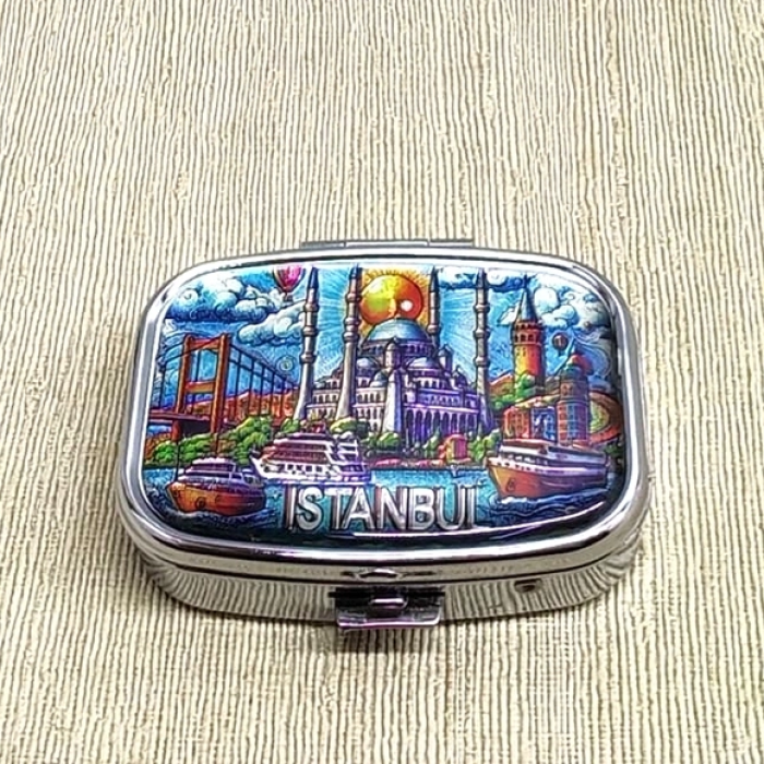 İstanbul Temalı İlaç Kutusu Alk4368