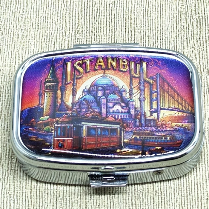 İstanbul Temalı İlaç Kutusu Alk4369
