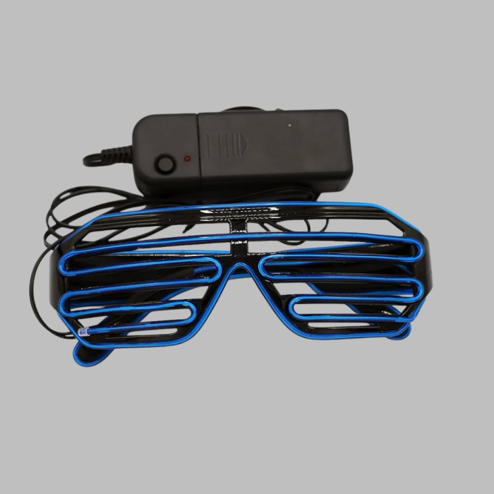 LED Işıklı Parti Gözlüğü Renkli Eğlence Aksesuarı