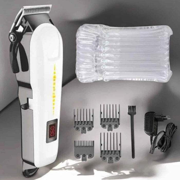Tıraş Makinesi Profesyonel Saç Ve Sakal Kesme Milim Ayarlı Dijital Göstergeli