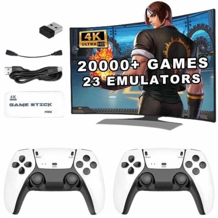 3d 4k Hd 2.4g Game Stick 4k Ultra Hd Oyun Konsolu Çift Kollu