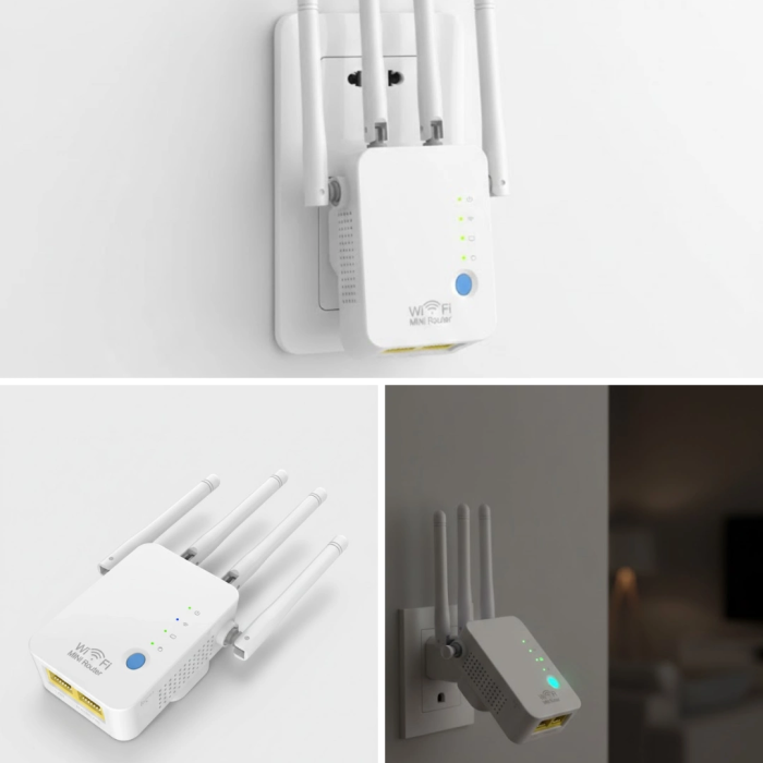 Kablosuz Wifi Tekrarlayıcı 300mbps