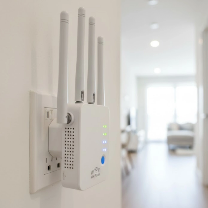 4 Antenli Wifi Güçlendirici