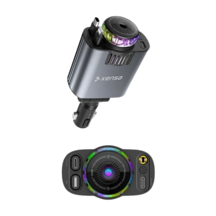 Araç İçi Çok Fonksiyonlu Şarj Cihazı Hava Nemlendirici Aroma Ve Yıldız Işık