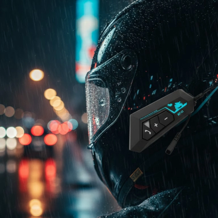 Evrensel Kask Uyumlu Bluetooth Intercom Kulaklık