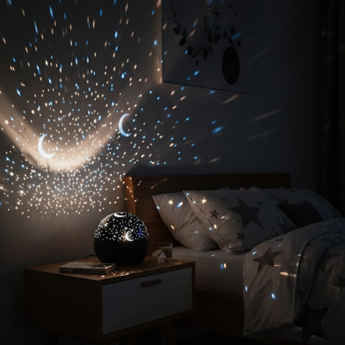 Çocuk Odası İçin Fişli Yıldız Gece Lambası