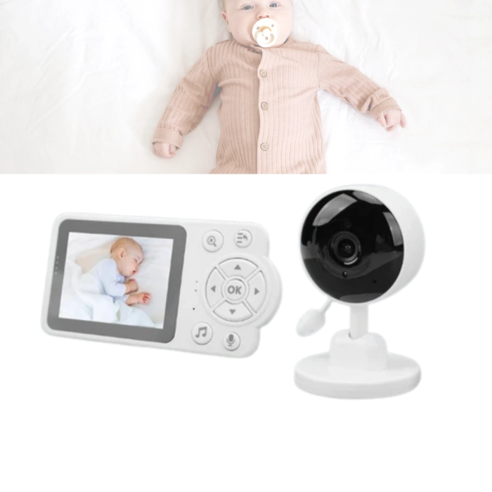 Gece Görüşlü Kablosuz Bebek Monitörü Ağlama Ve Hareket Algılama