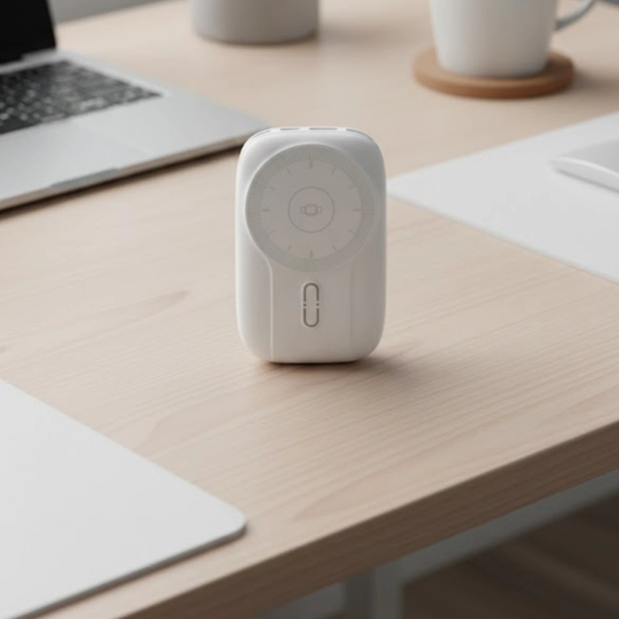 Kablosuz Ve Kablolu Şarj Destekli 10000 Mah Taşınabilir Powerbank