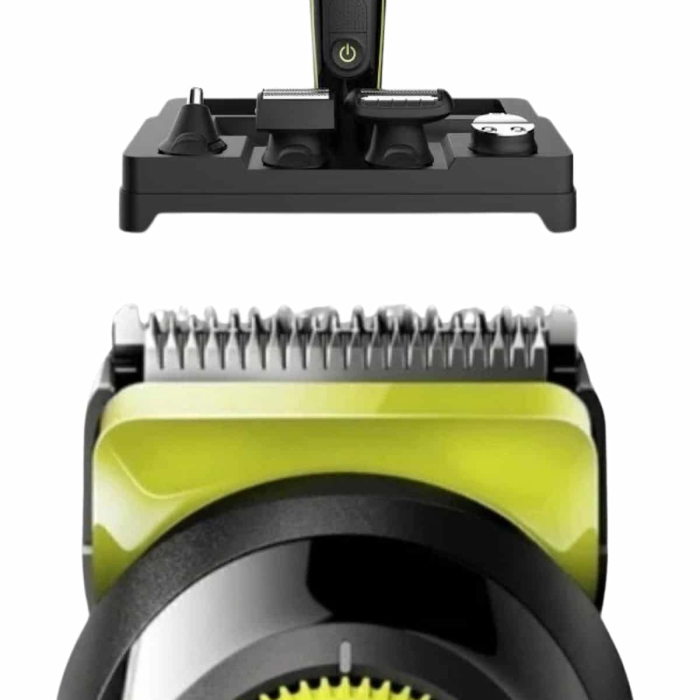 Saç Sakal Şekillendirici Tıraş Makinesi 5 Başlıklı Paslanmaz Çelik Bıçaklı Unısex